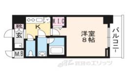 エステムコート京都西院520間取り図面