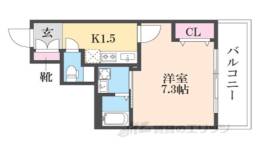 プレサンス京都天使突抜奏間取り図面
