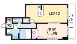 プレサンス京都天使突抜奏間取り図面