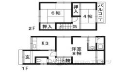 貸家間取り図面