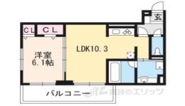 ヴェリタス黄檗１間取り図面