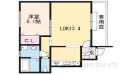 ホワイトレーク大萱間取り図面