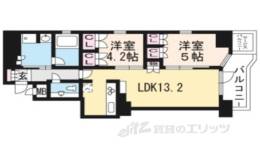 プレミスト京都御池通間取り図面