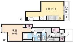 アンバーコーポラス間取り図面