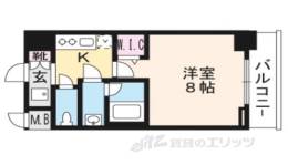 エステムコート京都西院間取り図面