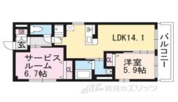シンフォニーアミゾント夕顔間取り図面