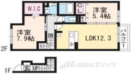 Ｍｅｒｃｉ大将軍３間取り図面
