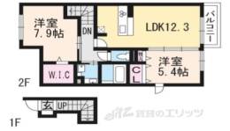 Ｍｅｒｃｉ大将軍３間取り図面