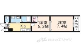 文陽館三条かも川間取り図面