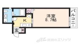 サンプット七条壬生間取り図面