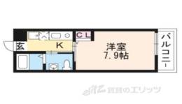 サンプット七条壬生間取り図面