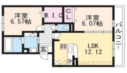 シャンピアコート間取り図面