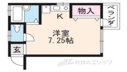 メゾンＭ　Ａ間取り図面