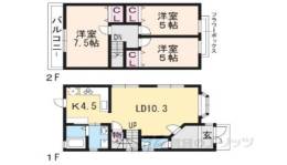 貸家間取り図面