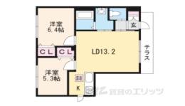シエル・ブルーD棟間取り図面