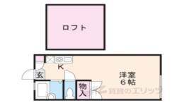あねっくす弐番館間取り図面