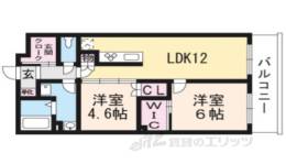 ベルビュー東寺西門通間取り図面