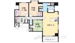 イーグルコート京都御池創苑間取り図面