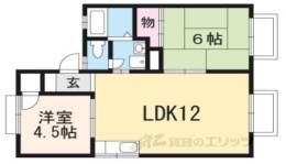 高井ハイツＣ棟間取り図面