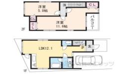 貸家間取り図面