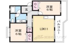 ハイツ湖国産業間取り図面
