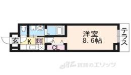 ヴィラ・サンセール２間取り図面