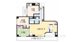 サーパス北山間取り図面