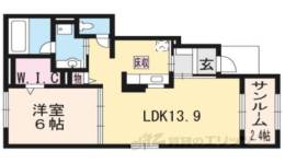 グレイスフラワー１間取り図面