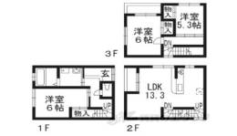 貸家間取り図面