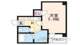 GARNET RESIDENCE MIYA間取り図面
