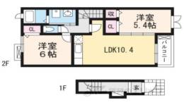 アプリコットこうなん間取り図面