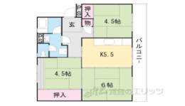 保津川団地１３号棟間取り図面
