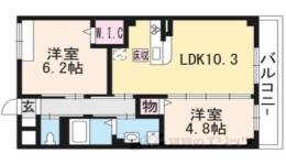 エルヴィータ大山崎間取り図面