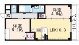 エルヴィータ大山崎間取り図面