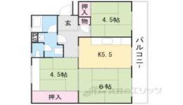 保津川団地２０号棟間取り図面