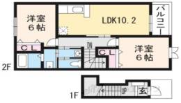 アガパンサス２間取り図面