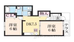 アガパンサス２間取り図面