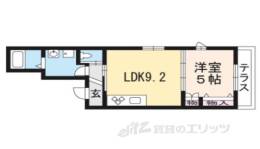 メゾン南中久世間取り図面