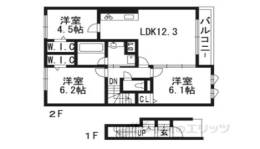 ヴェール桃山間取り図面