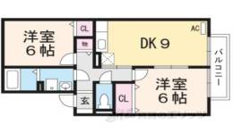 クローバー２間取り図面