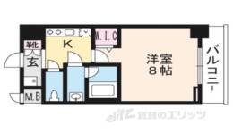 エステムコート京都西院間取り図面
