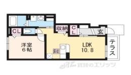 クオーレ２間取り図面