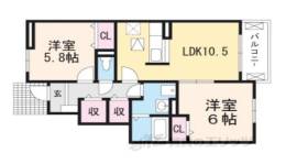 ハルジオン城山台間取り図面