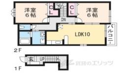 ポート　パシフィック１間取り図面