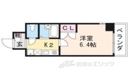 ＣＡＳＡ　ＶＥＲＤＥ寺町二条間取り図面