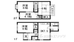 貸家間取り図面