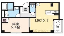 レジデンス京都洛央間取り図面