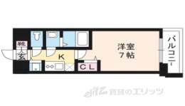 プレサンス京都天使突抜奏間取り図面