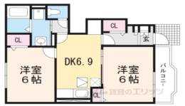 クラフィーＡ間取り図面