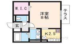 クレストパーク２間取り図面